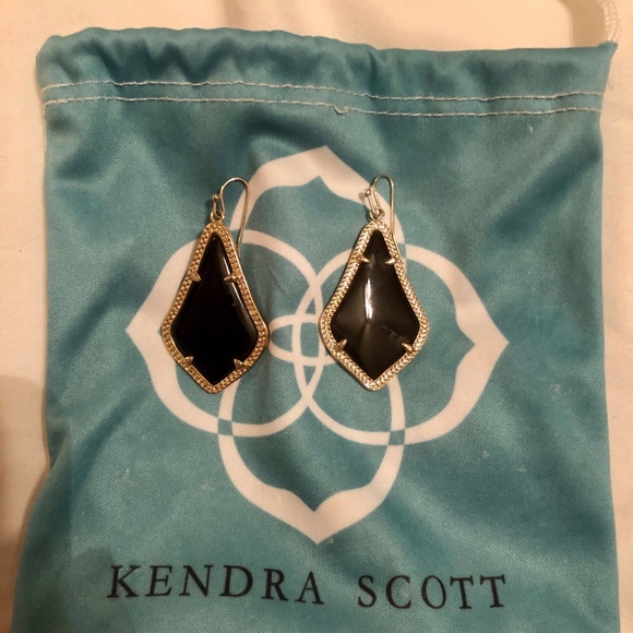 Kendra Scott Jewelry - Kendra Scott Teardrop Black Earrings